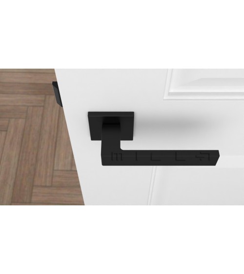 Tirador de puerta negra SULLA tirador de diseño