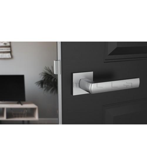 Tirador de puerta cromo satinado HOSTA herrajes design