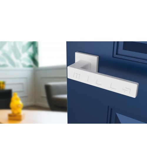 Manija de puerta blanca PINA diseño