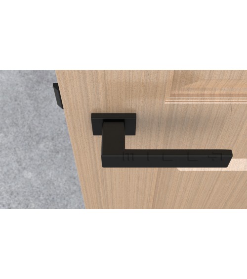 Palanca de puerta negra PINA palanca de diseño