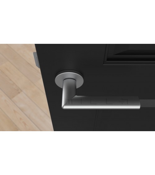 Tirador de puerta cromo satinado KALMIA tirador diseño