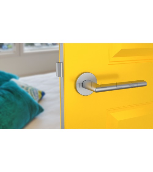 Tirador de puerta cromo satinado KALMIA tirador diseño