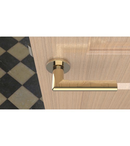 Tirador de puerta oro pulido KALMIA tirador de diseño