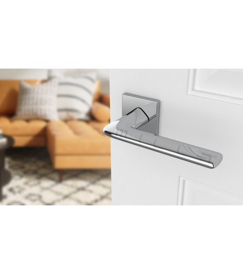 Tirador de puerta cromo satinado LILA tirador de diseño