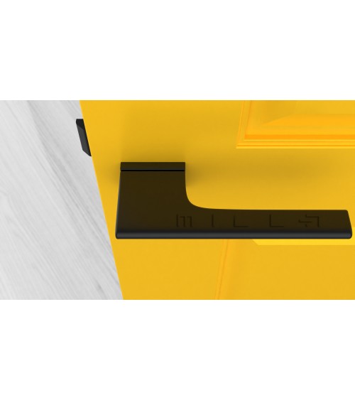 Tirador de puerta negro LUPINA tirador de diseño