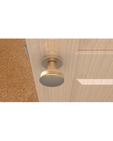 Bouton de porte Oro mate MESA Redondo móvil