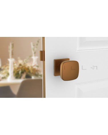 Botón de puerta Cobre KIAMA cuadrado - tirador de diseño