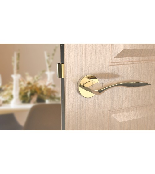Tirador de puerta oro pulido ROBINE tirador de diseño