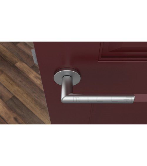 Tirador de puerta cromo satinado SILENA diseño