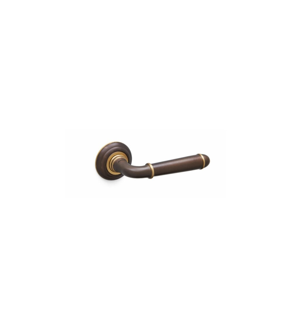 Manija de puerta bronce esculpido Mandelli Hartu diseño