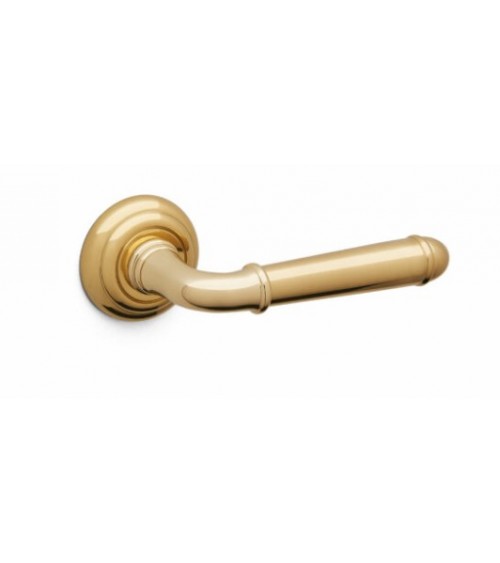 Manija de puerta oro pulido Mandelli Hartu diseño