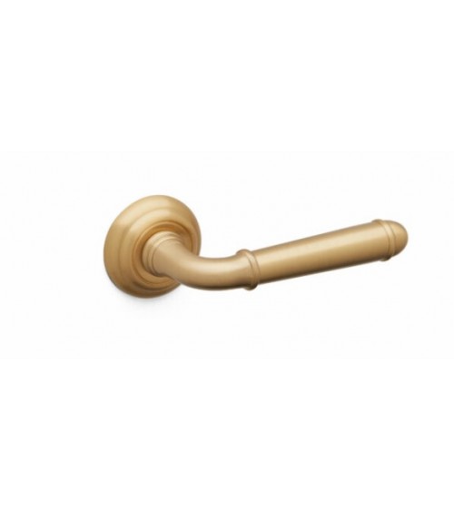 Manija de puerta oro satinado Mandelli Hartu diseño