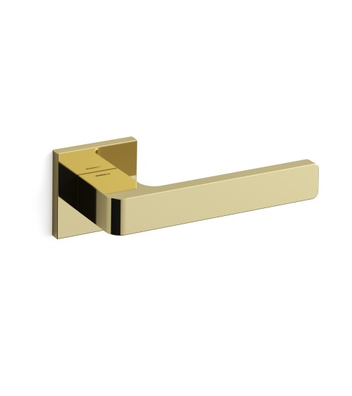 Manija de puerta oro pulido Mandelli Lario diseño