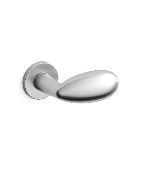 Manija de puerta cromo satinado Mandelli Led diseño