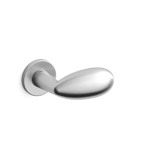 Manija de puerta cromo satinado Mandelli Led diseño