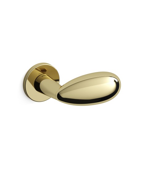 Manija de puerta oro pulido Mandelli Led diseño