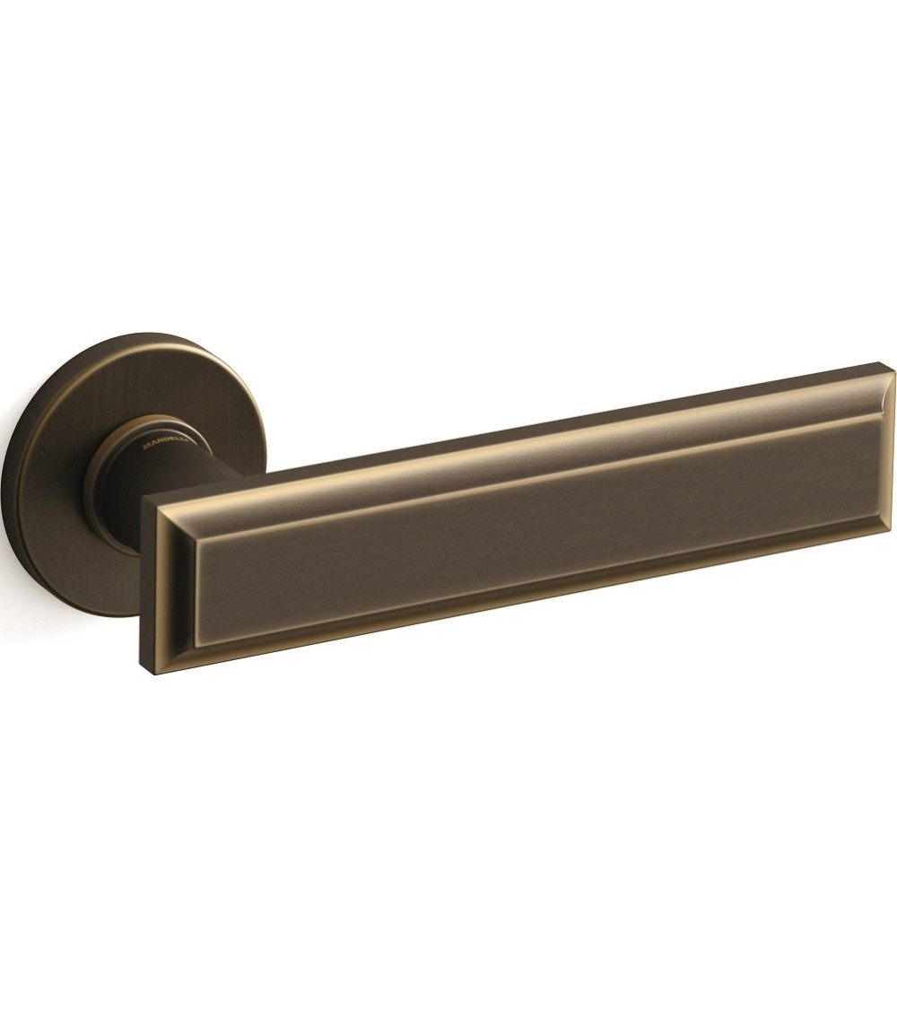 Maneta de puerta bronce Mandelli Kuki maneta de diseño