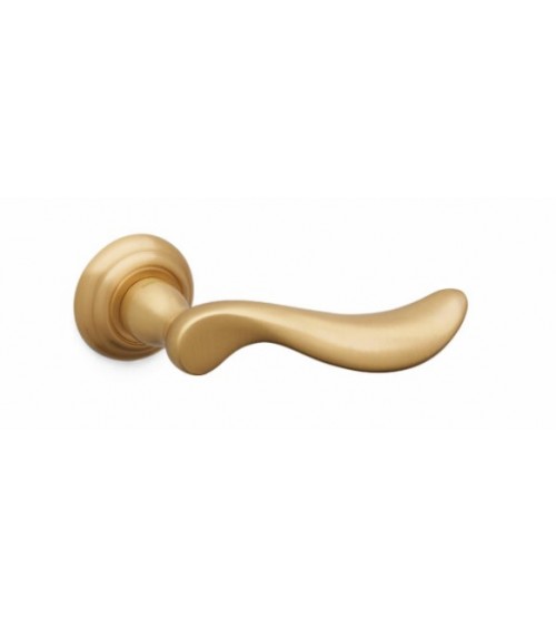 Manija de puerta oro pulido Mandelli Norma diseño