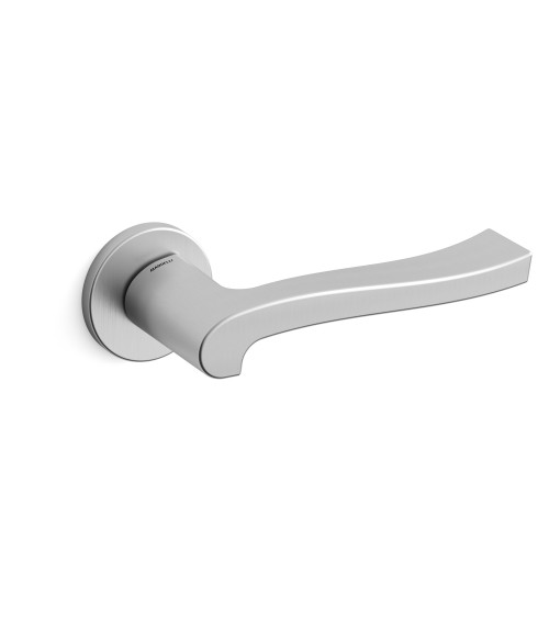 Tirador de puerta cromo satinado Mandelli Ola tirador de diseño