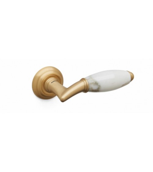 Tirador de puerta oro satinado Mandelli Paros tirador de diseño