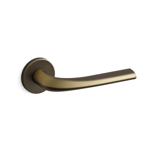 Maneta de puerta bronce mate Mandelli Filo maneta de diseño