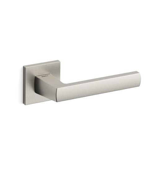 Tirador de puerta níquel satinado Mandelli Fan tirador de diseño