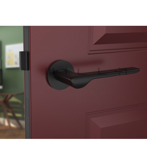 Tirador de puerta negra LIGNE tirador de diseño