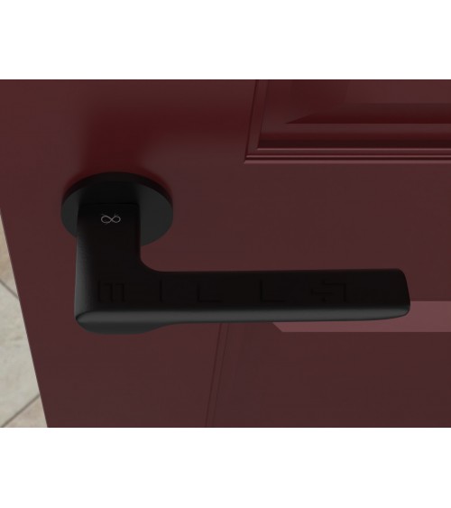 Tirador de puerta negra LIGNE tirador de diseño