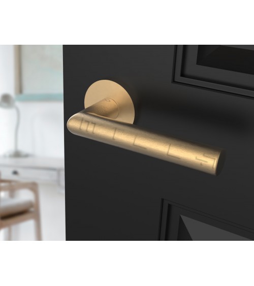 Tirador de puerta clásica Line Ronda redonda - tirador de diseño