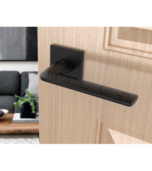 Tirador de puerta negra STINGER tirador de diseño