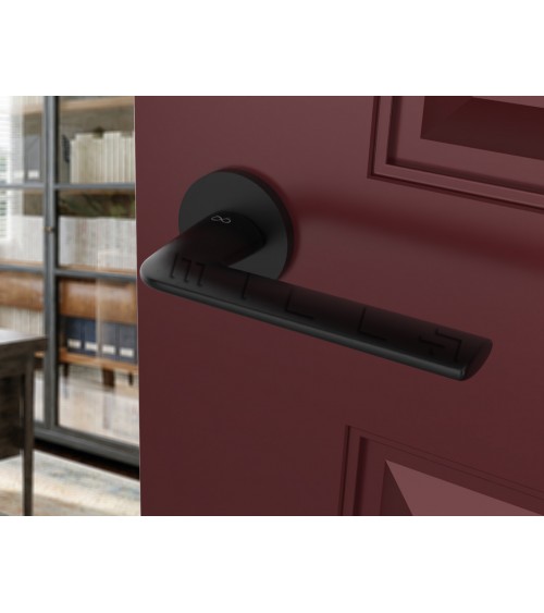Tirador de puerta negra Stinger - tirador de diseño