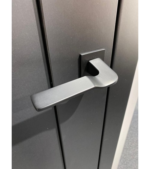 Manija de puerta cromo pulido LINE BALI herraje design