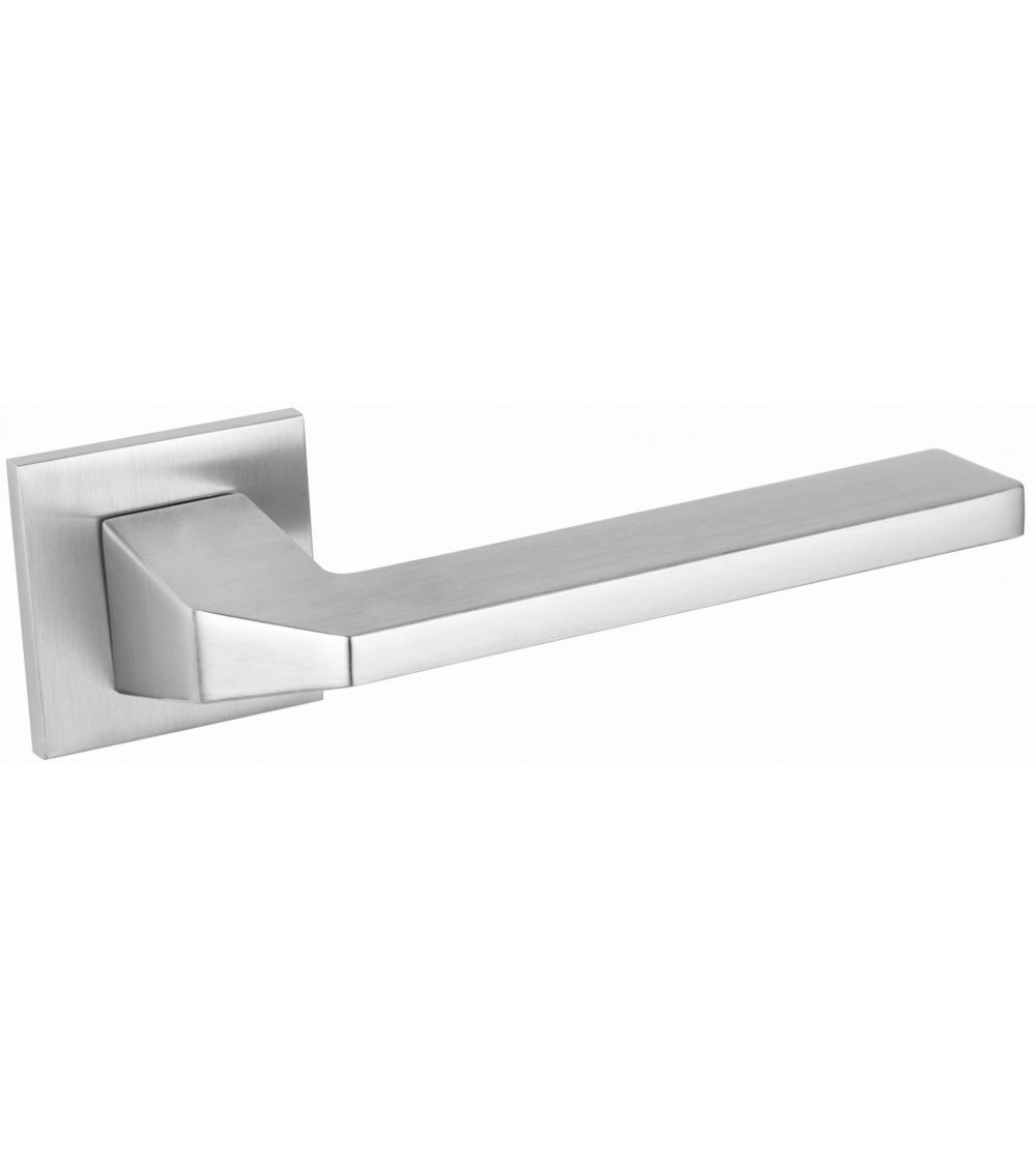 Tirador de puerta ETNA herrajes de diseño cromo satinado