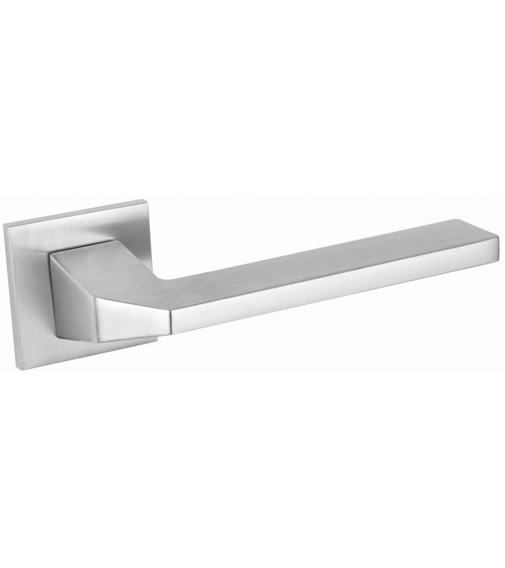 Tirador de puerta ETNA herrajes de diseño cromo satinado