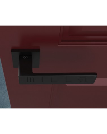 Manilla de Puerta negra Line Imperia - manilla de diseño