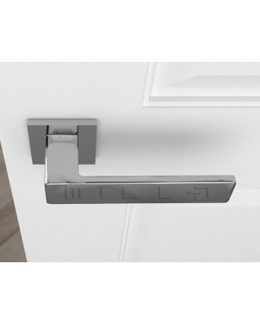 Manilla de Puerta cromo pulido Line Imperia - manilla de diseño