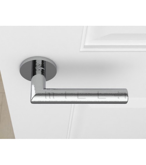 Tirador de Puerta Cromo pulido Line Ronda Ronde - tirador de diseño