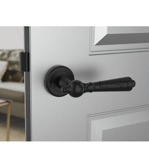 Manija de puerta negra MILLENAIRE manija de diseño