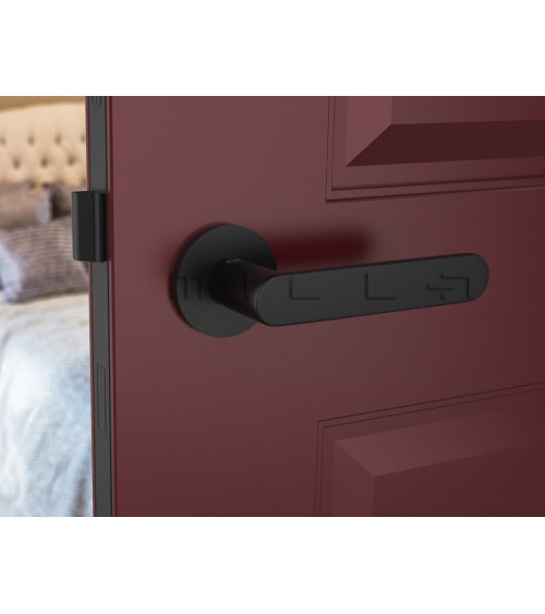 Tirador de puerta negra Line Vénus tirador de diseño