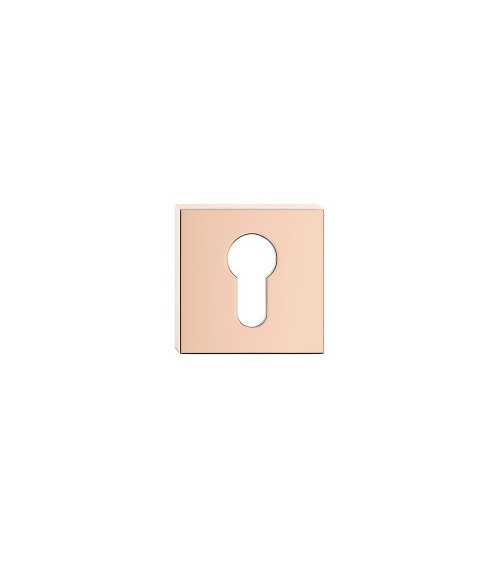 Rosetón de puerta clásico CO cuadrado PZ - herrajes de diseño