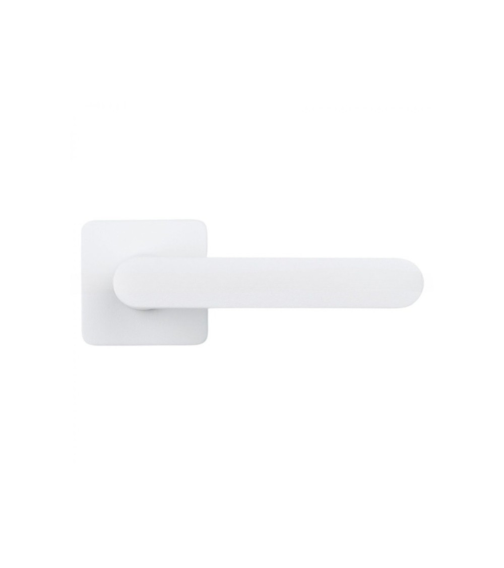 Palanca de puerta de color blanco puesta de sol - Moon One Carré - palanca de diseño