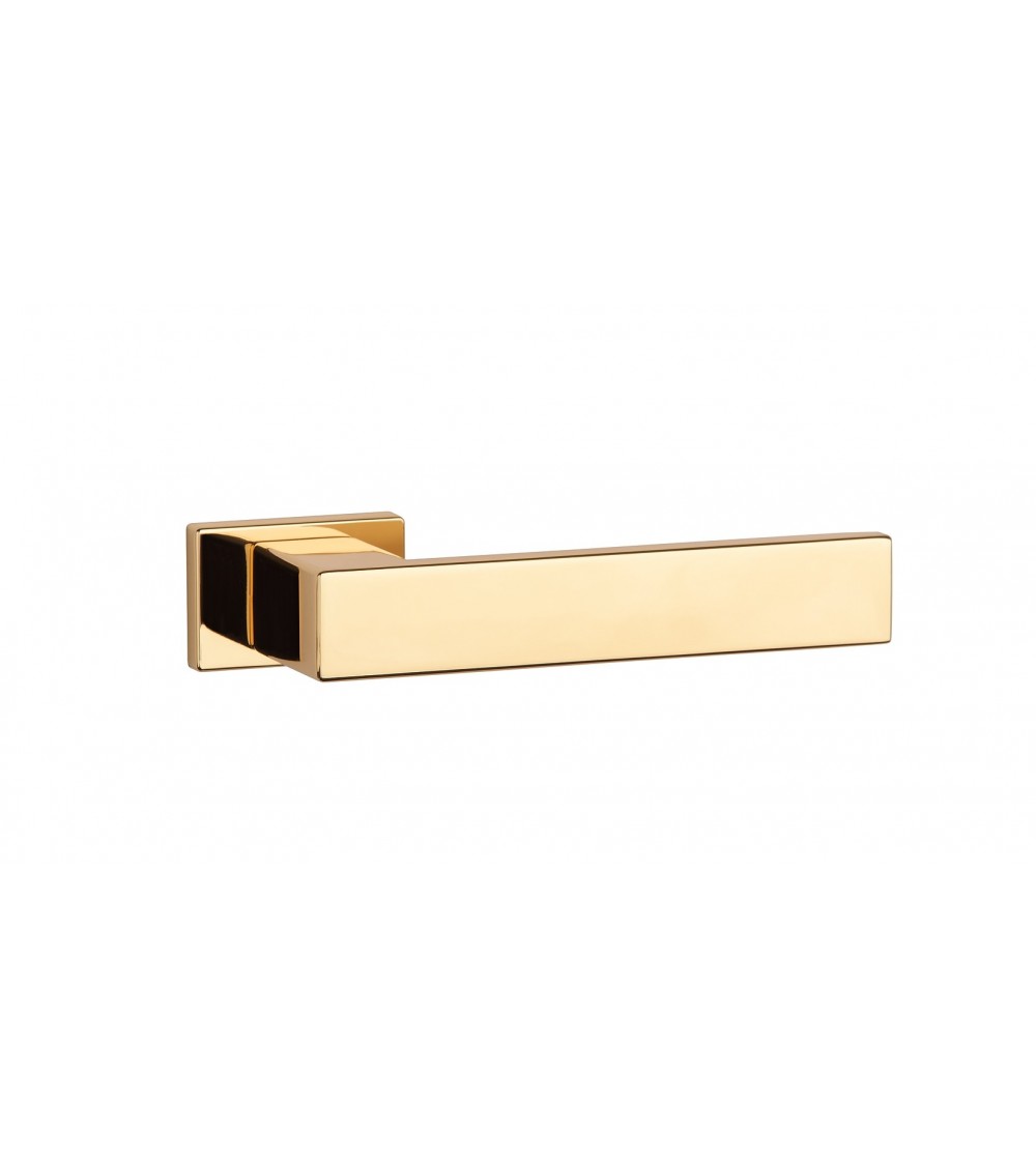 Tirador de puerta sobre placa rectangular PINA tirador de diseño color 3