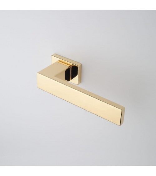 Tirador de puerta sobre placa rectangular PINA tirador de diseño color 3