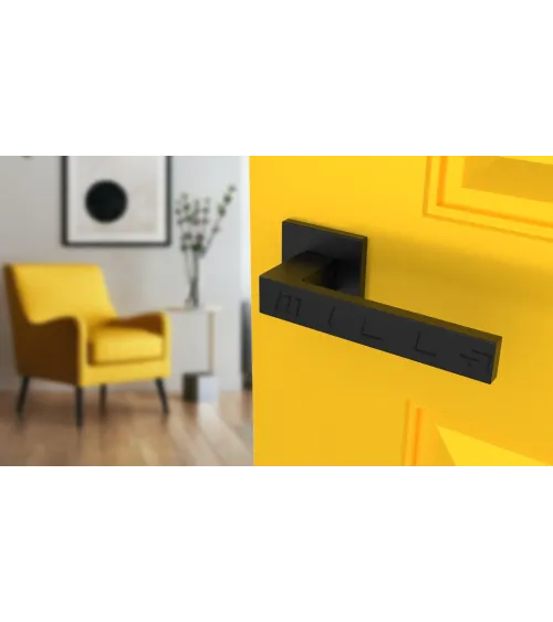Pomo de puerta de zamak SULLA pomo de diseño