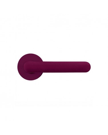Tirador de puerta de color Violeta Burdeos - Moon One Ronde - tirador de diseño