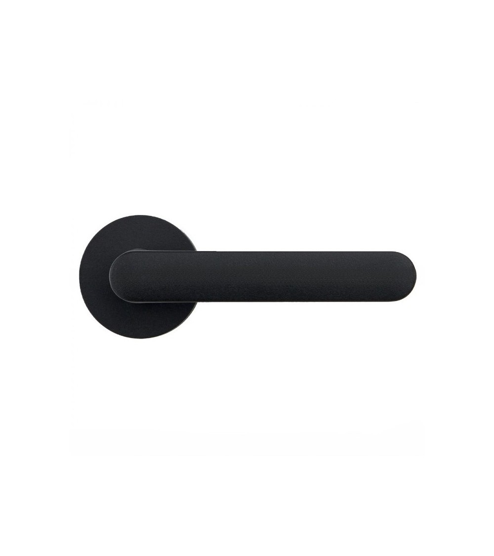 Tirador de puerta de color negro - Moon One Ronde - tirador de diseño