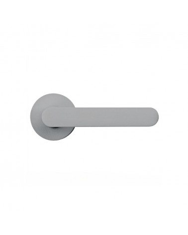 Manilla de puerta color Plata - Moon One Redonda - diseño