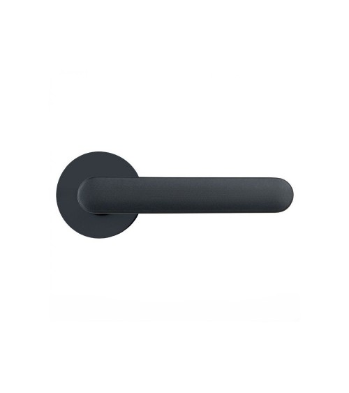 Tirador de puerta de color Titanio - Moon One Ronde - tirador de diseño