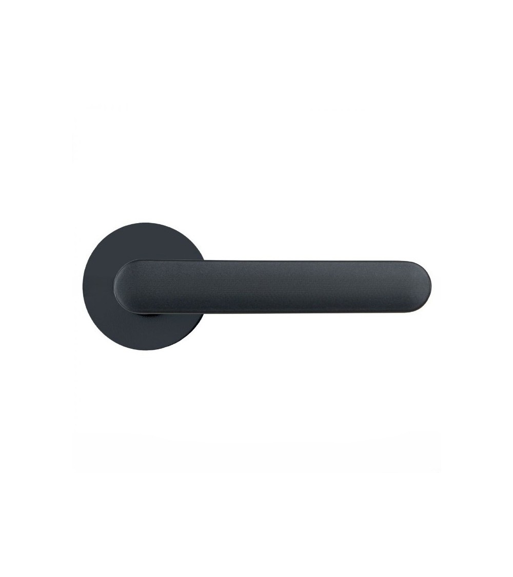 Tirador de puerta de color Titanio - Moon One Ronde - tirador de diseño