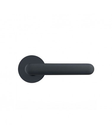 Tirador de puerta de color Titanio - Moon One Ronde - tirador de diseño